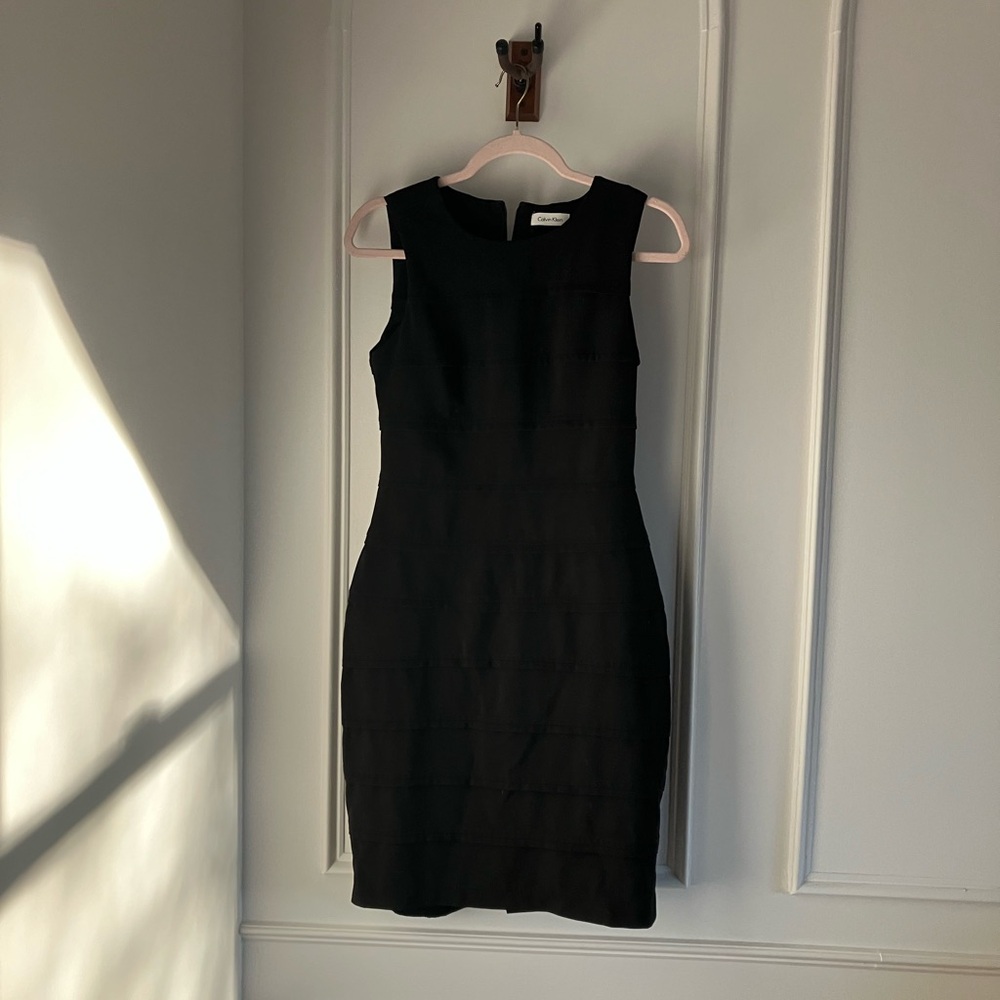 Calvin Klein Black Mini Dress